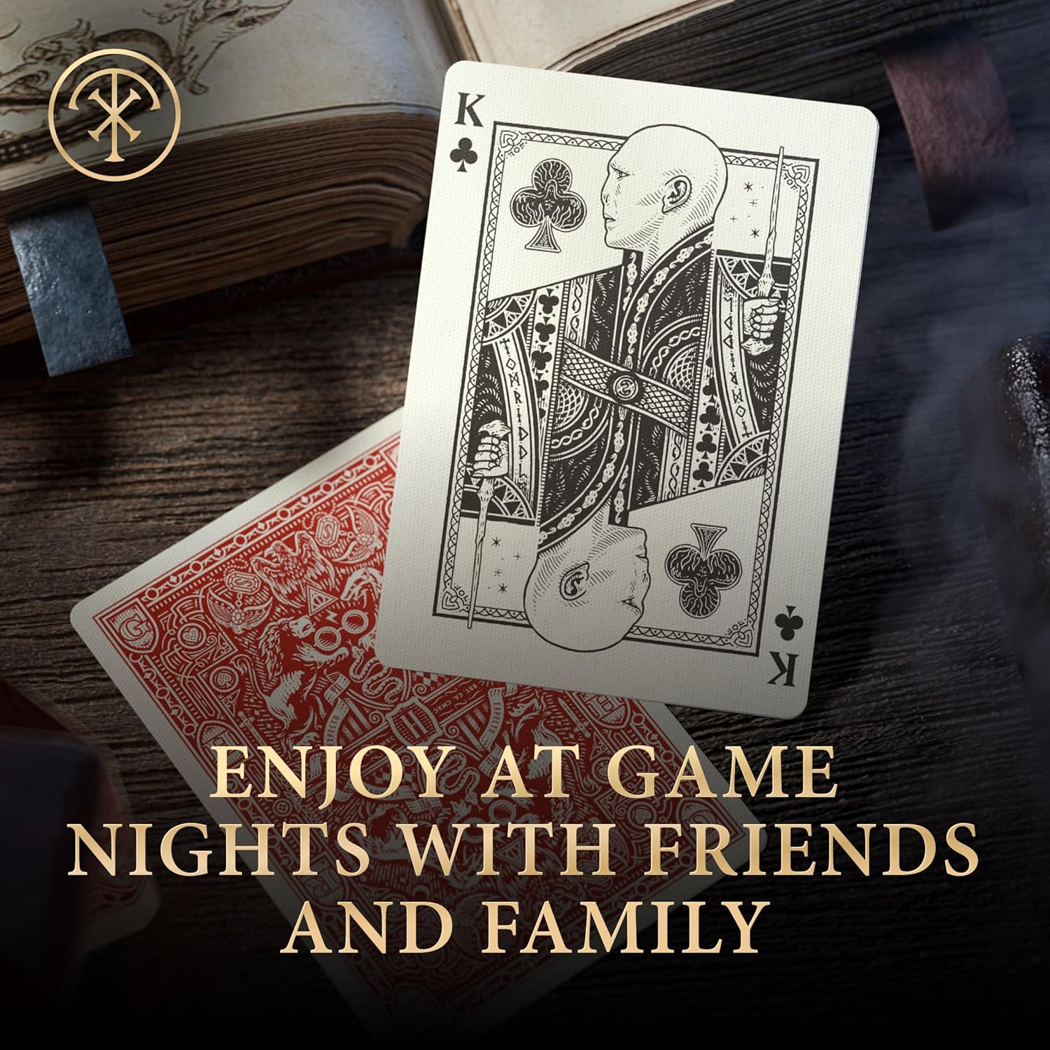 Theory11 Harry Potter Gryffindor Playing Cards - Red Edition - Image 3