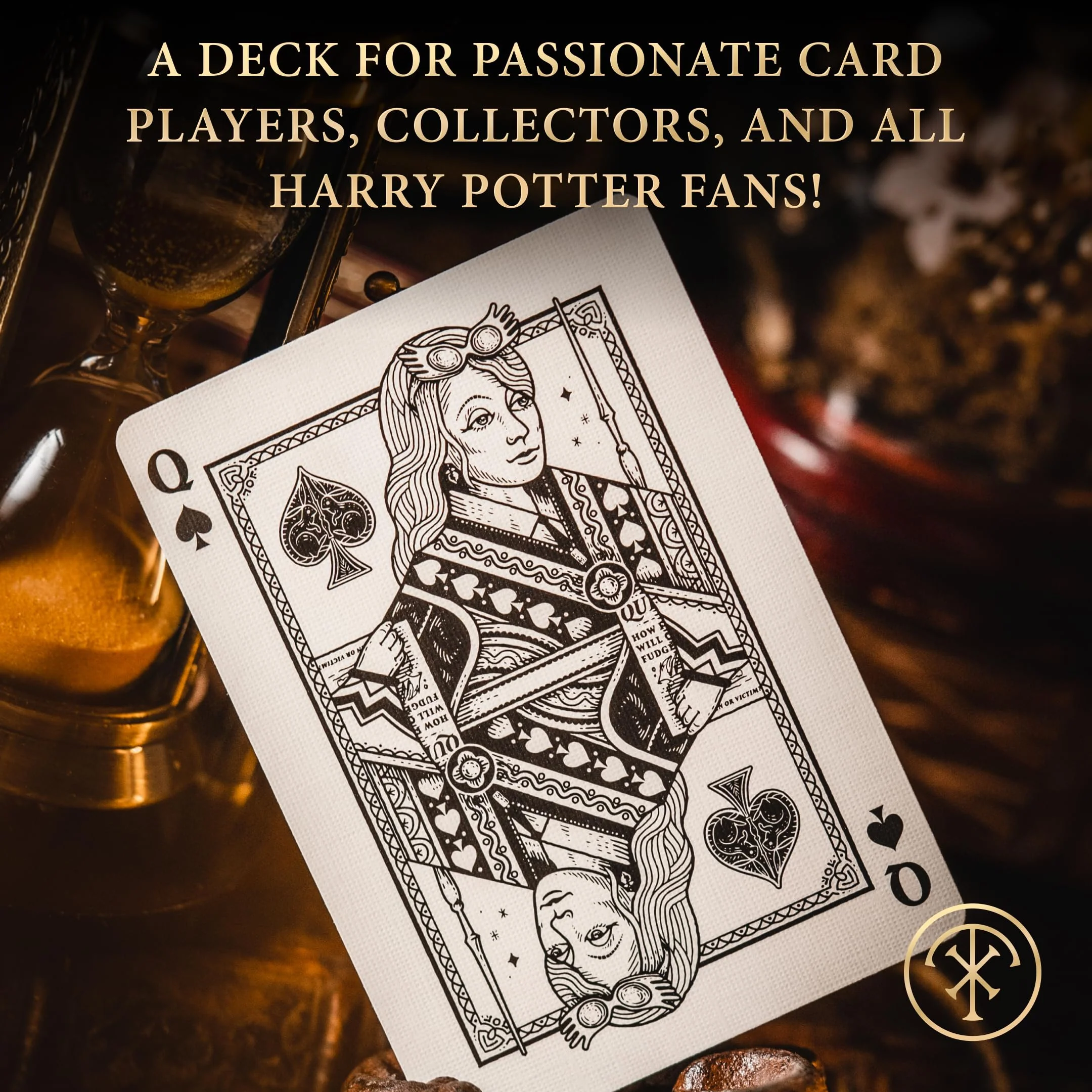 Theory11 Harry Potter Ravenclaw Blue Playing Cards - Image 4