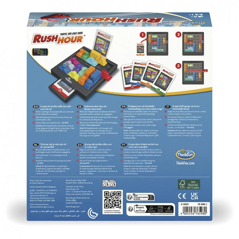 Thinkfun - Rush Hour (Refresh) - Image 4
