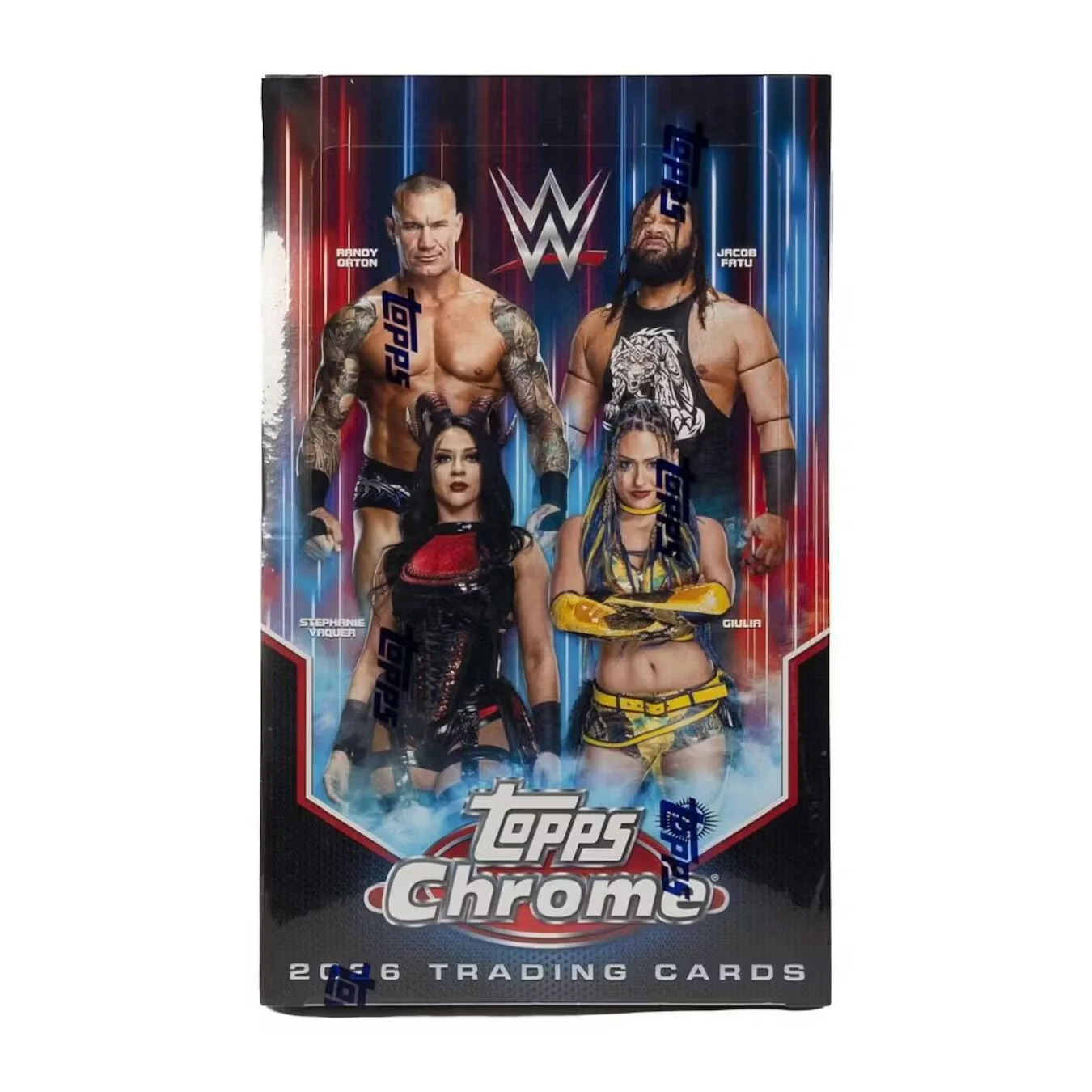 Topps 2026 WWE Chrome Hobby Box - Image 2