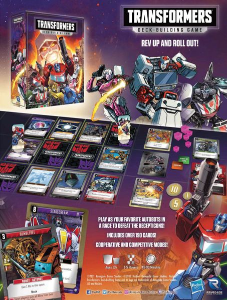 Transformers Deck-Building Game - Image 2