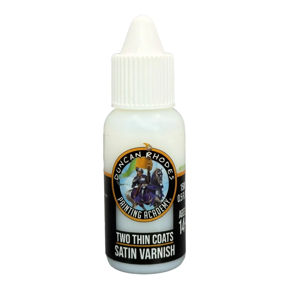 Two Thin Coats Acrylic Paint 15ml - Satin Varnish