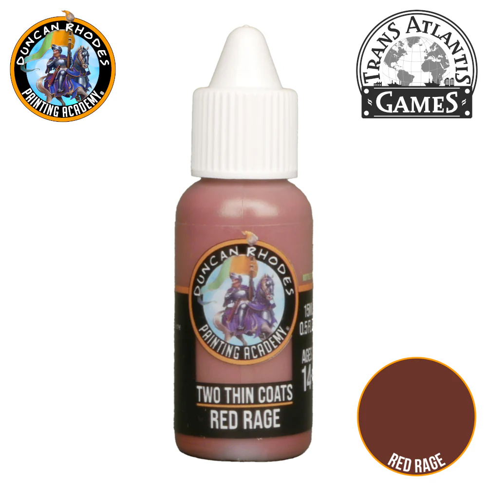 Two Thin Coats Paint 15ml - Red Rage