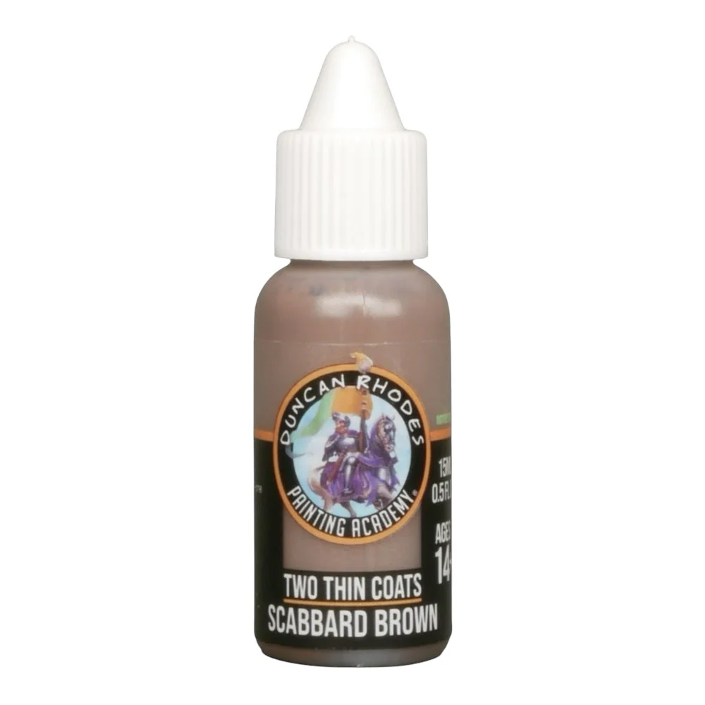 Two Thin Coats Paint 15ml - Scabbard Brown
