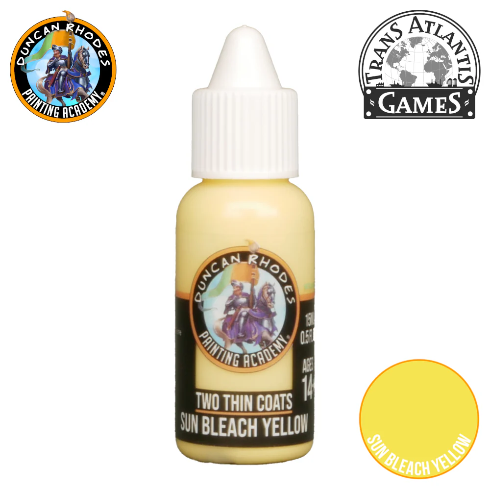 Two Thin Coats Paint 15ml - Sun Bleach Yellow