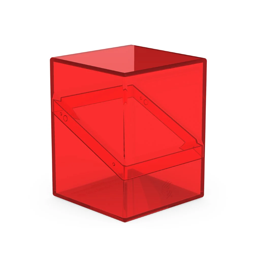 Ultimate Guard - Deck Box – Boulder 100+ – Clear - Ruby