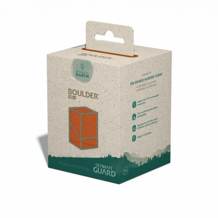 Ultimate Guard: Deck Box - RTE Boulder 100+ - Orange