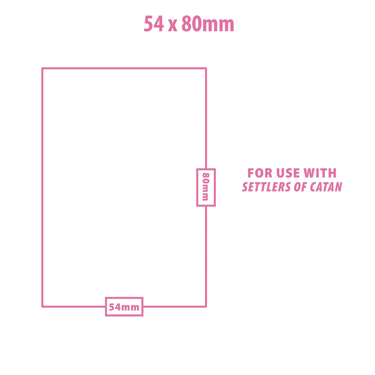 Ultra Pro - Lite 100ct Board Game Sleeves 54 mm x 80 mm - Image 2