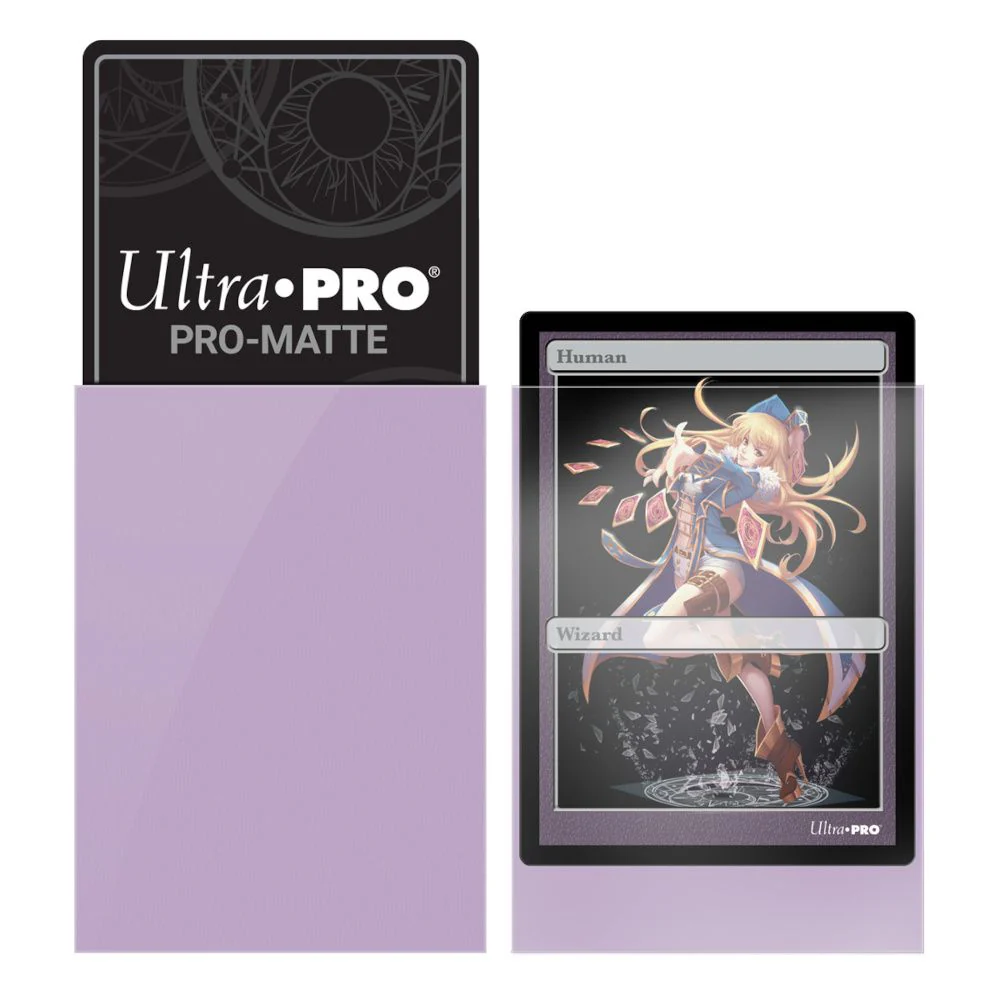 Ultra Pro - PRO-Matte Small Deck Protector Sleeves 60 ct - Lilac - Image 3