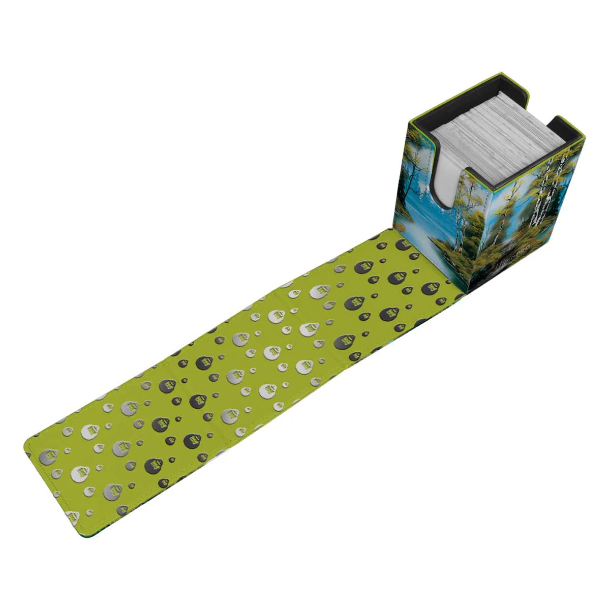 Ultra Pro: UP16524 Bob Ross Lakeside Path Alcove Flip Deck Box - Image 2