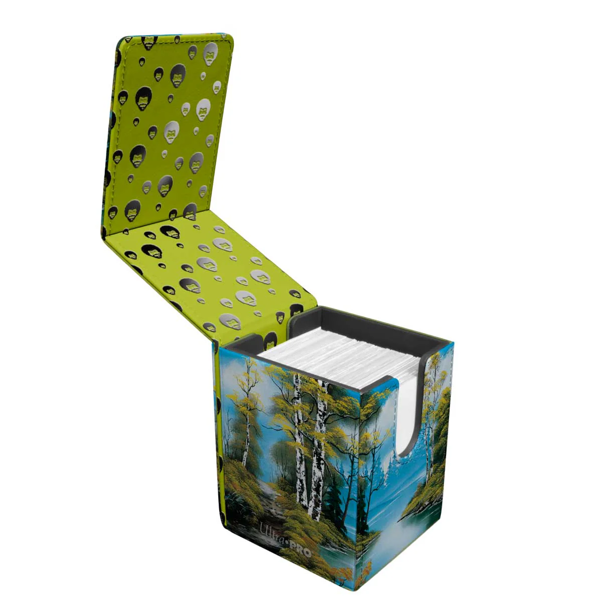Ultra Pro: UP16524 Bob Ross Lakeside Path Alcove Flip Deck Box - Image 3