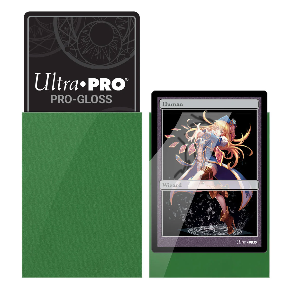 Ultra Pro UP82966 PRO-Gloss Small Deck Protector Sleeves 60-Piece Set - Green - Image 3