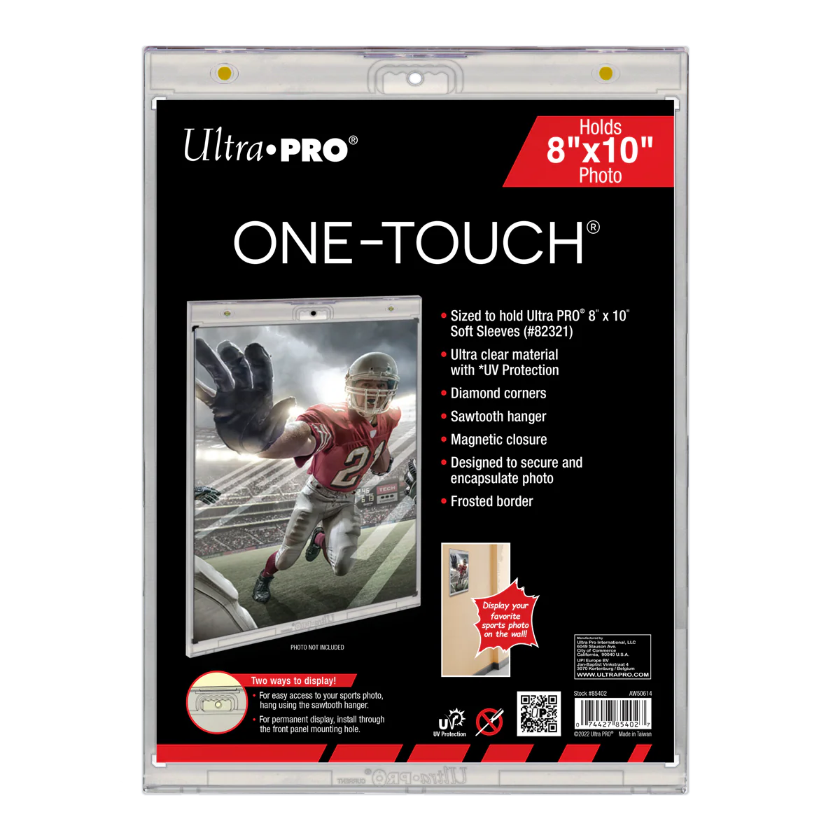 Ultra Pro - UV One-Touch Magnetic Holder 8-Inch x 10-Inch