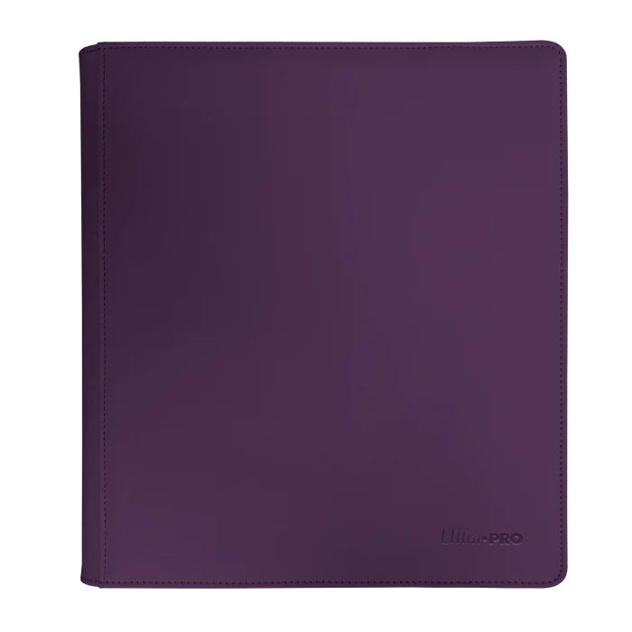 ULTRA PRO Vivid 12 pocket Zippered PRO Binder - Midnight Plum