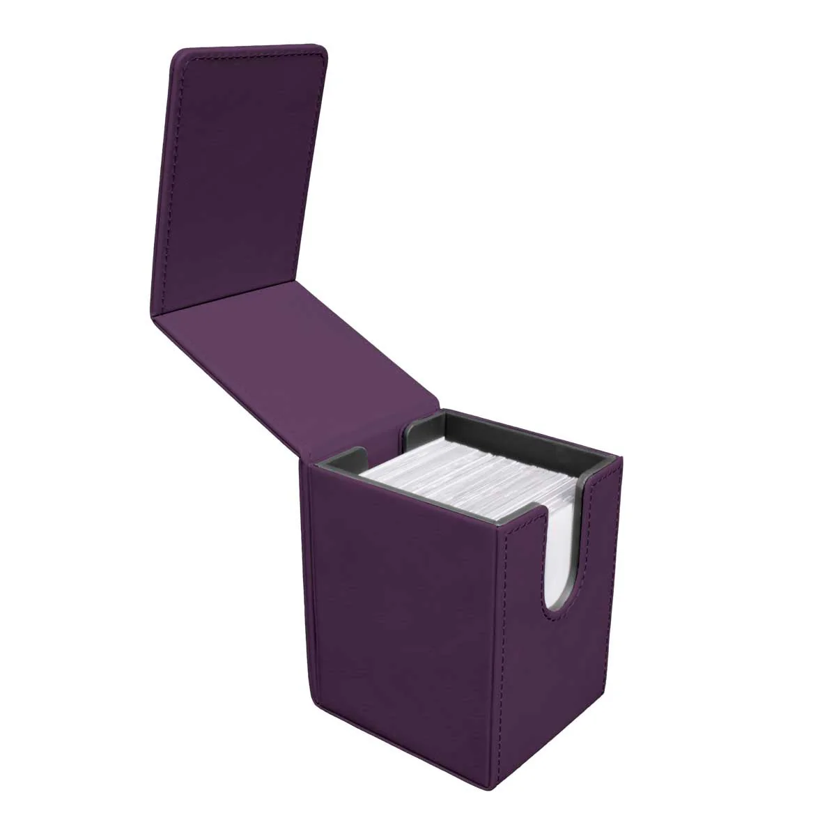 Ultra Pro Vivid Alcove Flip Deck Box - Midnight Plum - Image 3