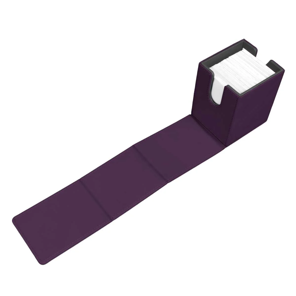 Ultra Pro Vivid Alcove Flip Deck Box - Midnight Plum - Image 4