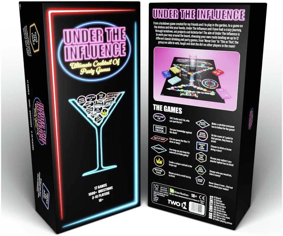 Under The Influence Ultimate Cocktail of Party Games - Image 4