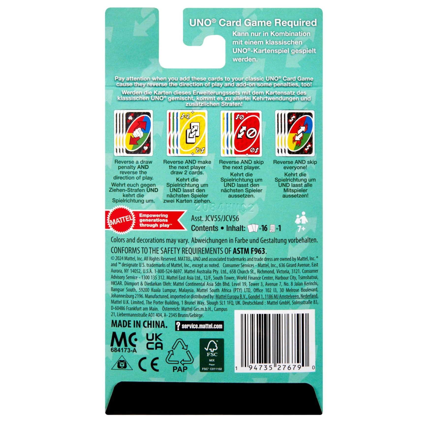 Uno Add-On Pack - Reverse Pack - Image 2