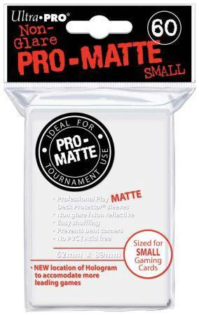 Ultra Pro: UP84022 PRO-Matte 60ct Small Deck Protector sleeves: White