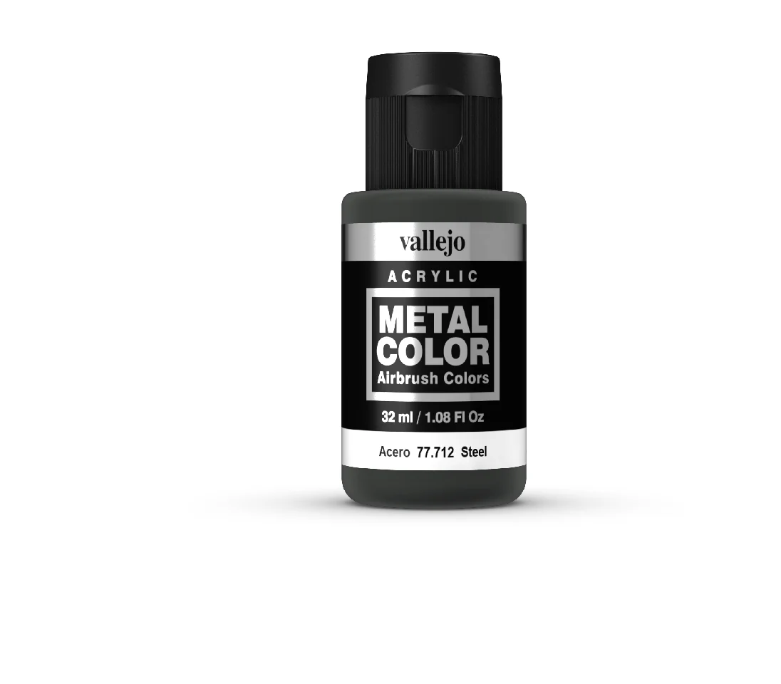 Vallejo Acrylic Metal Colour 32ml - Steel