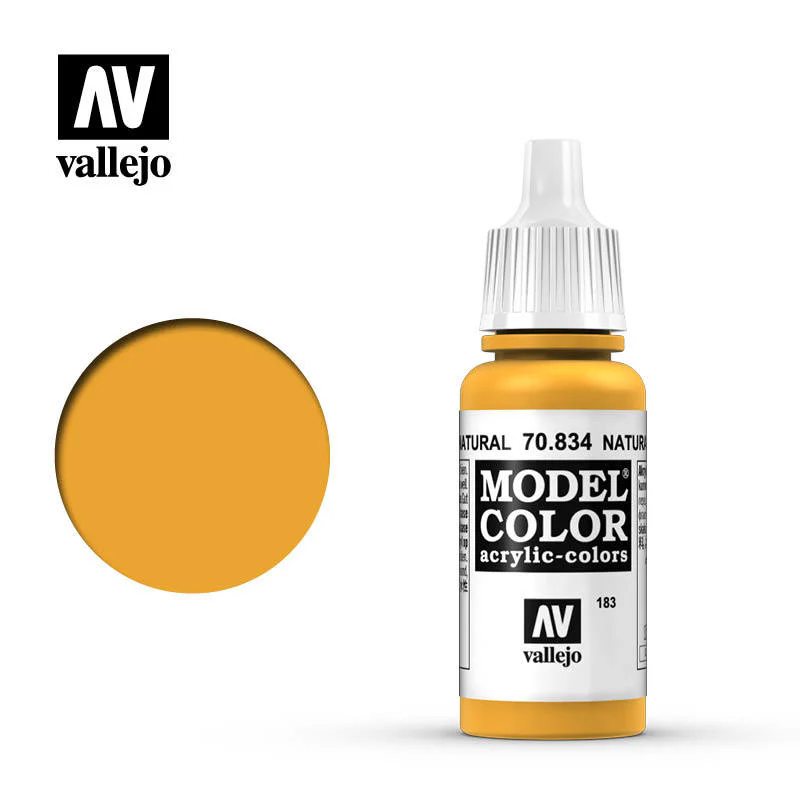 Vallejo Model Colour Acrylic Paint 17ml - Transparent Natural Woodgrain - Image 2