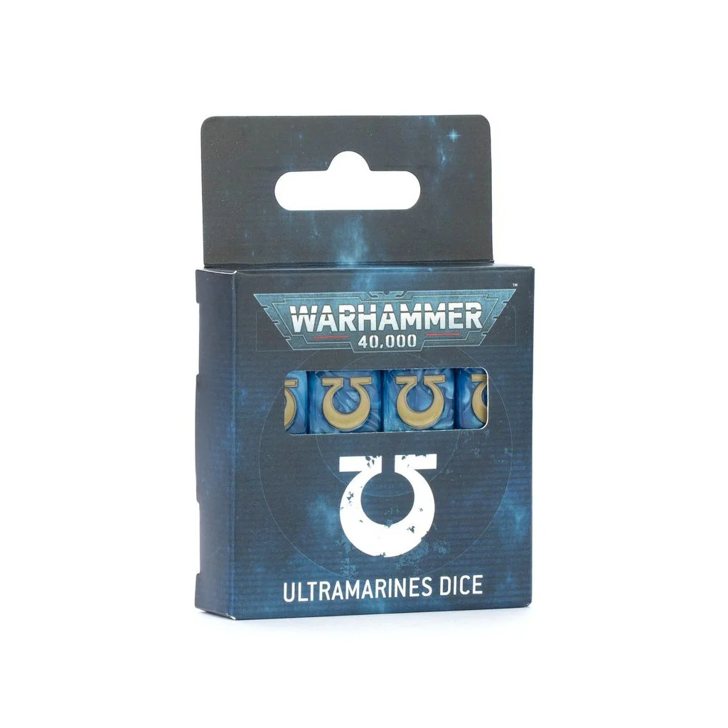 Warhammer 40000: Ultramarines Dice (55-66)