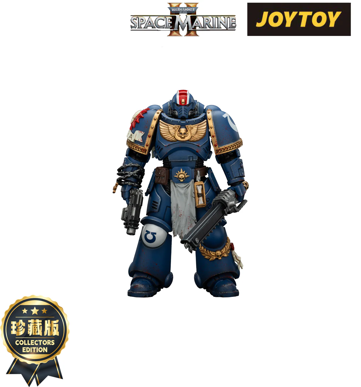Warhammer Collectibles: 1/18 Scale Ultramarines Lieutenant Titus Collectors Edition