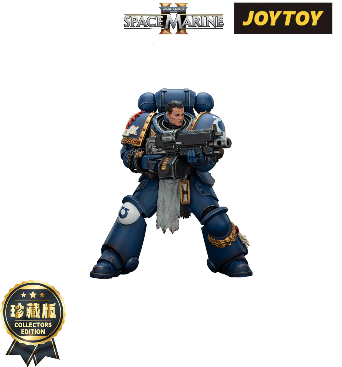 Warhammer Collectibles: 1/18 Scale Ultramarines Lieutenant Titus Collectors Edition - Image 6
