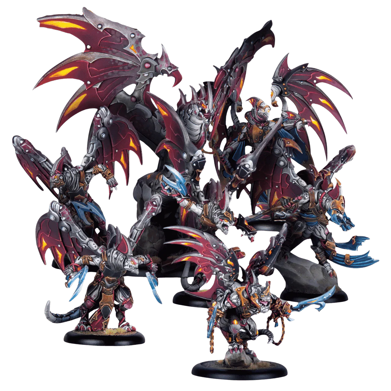 Warmachine: Khymaera Shard Nocturnes Command Cadre (HIPS) - Image 3