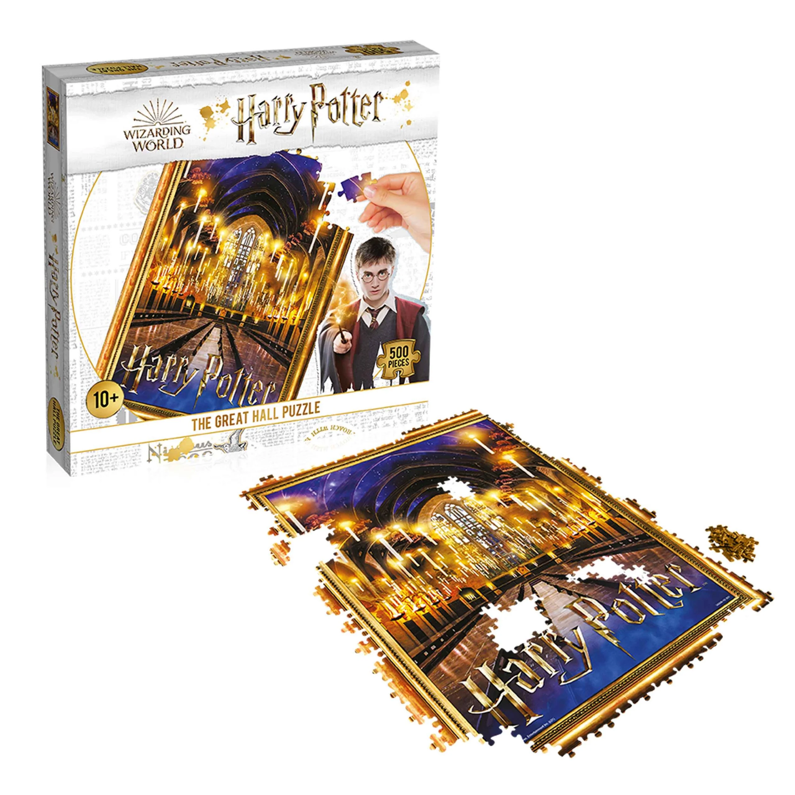 Winning Moves Harry Potter The Great Hall - 500 Piece Jigsaw - Image 2