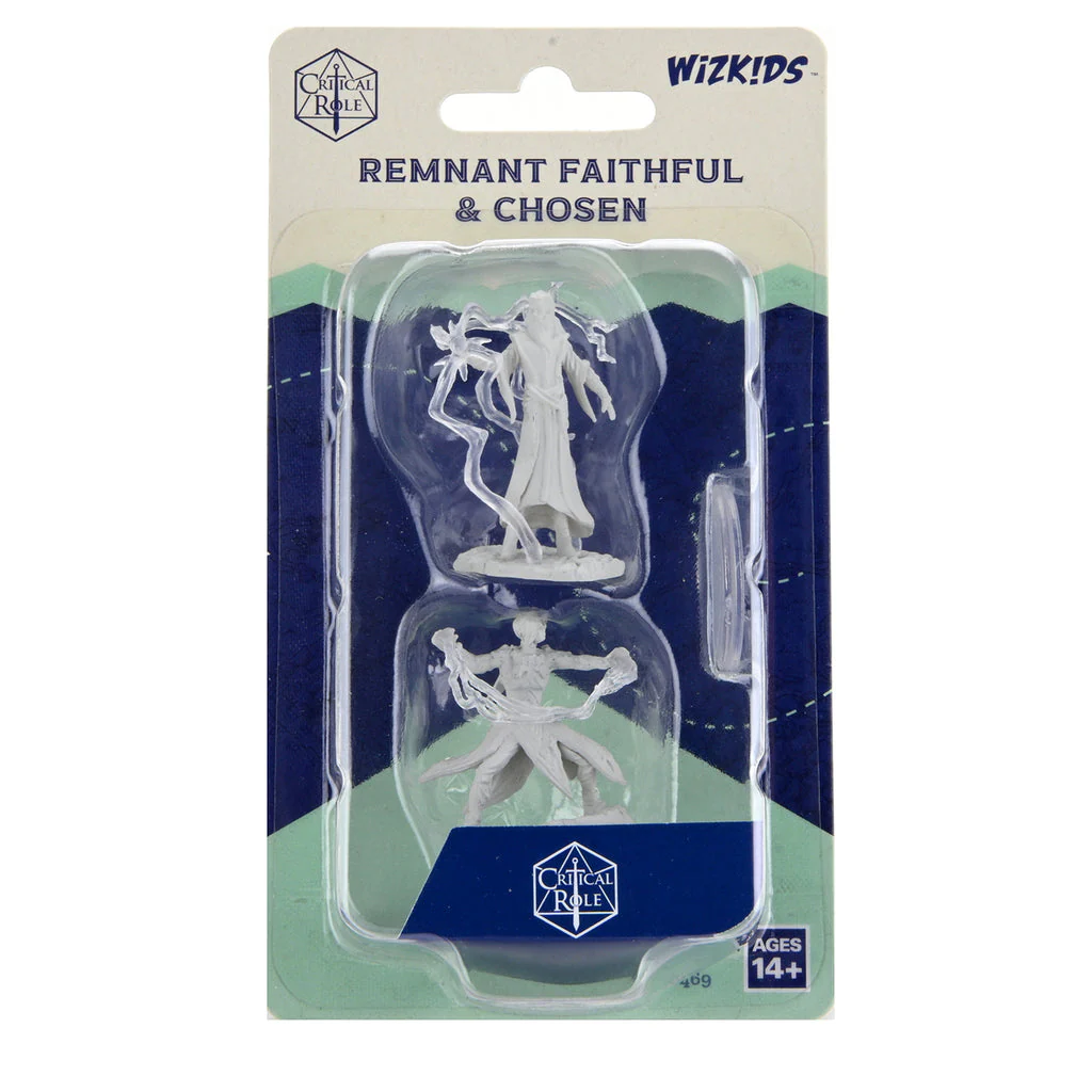 Wizkids Critical: Role Remnant Cultist & Chosen Unpainted Miniature (90469)