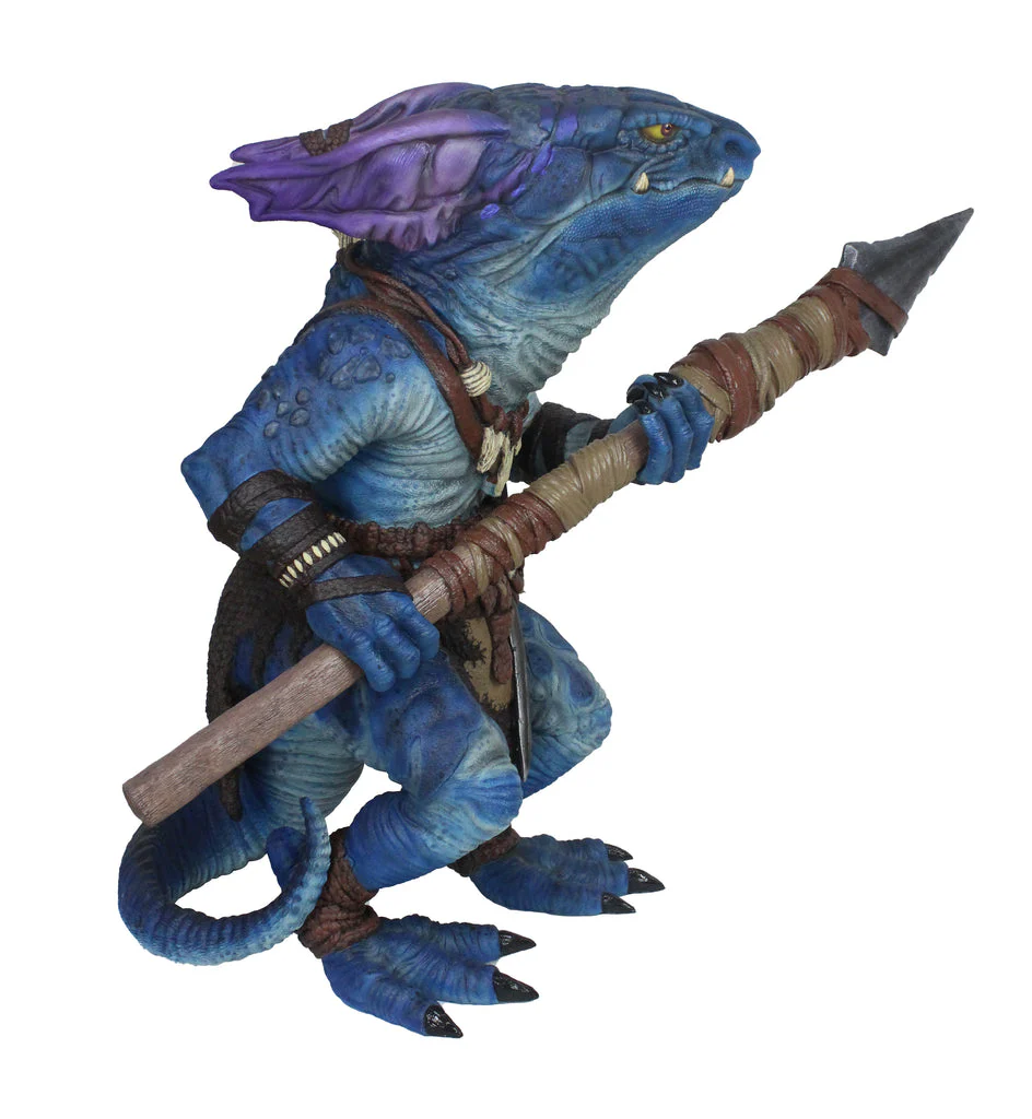 WizKids Pathfinder Foam Replica: Life-Sized Kobold Figure - Blue - Image 4