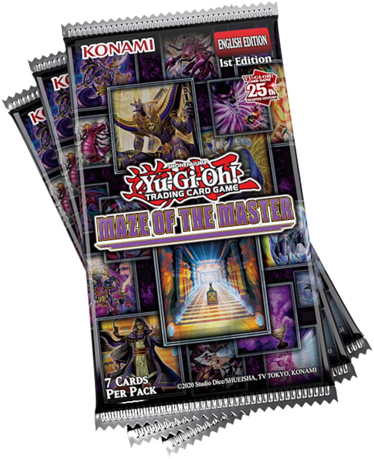 Yu-Gi-Oh! Maze of Master - 3 Pack Tuck Box - Image 2